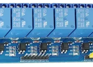 MODULO ARDUINO RELE 6 CANAIS 5V 10A