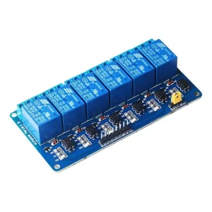MODULO ARDUINO RELE 6 CANAIS 5V 10A